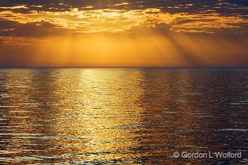 Sunrays Over Matagorda Bay_36605.jpg - Photographed along the Gulf coast near Port Lavaca, Texas, USA.